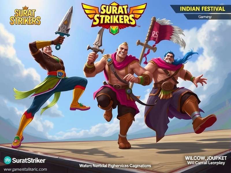 Indian Festival Event in Surat Strikers Heroic Duel