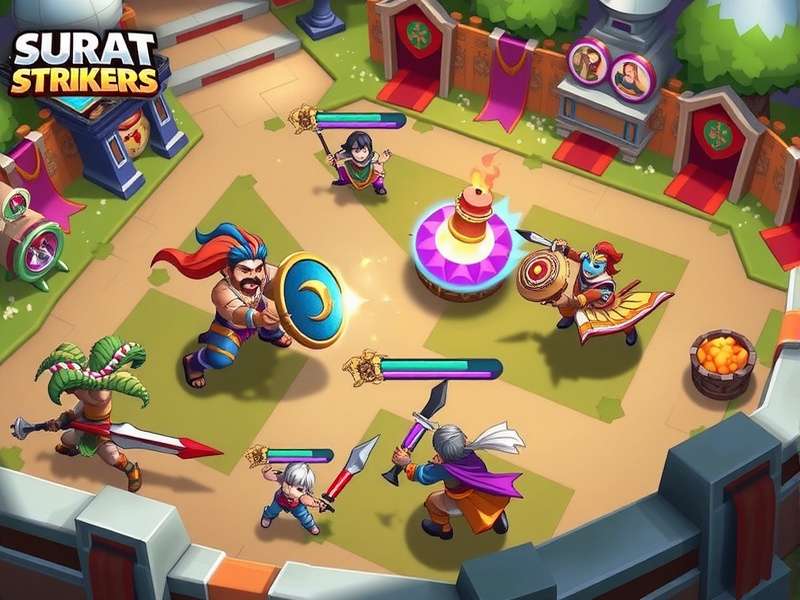 Surat Strikers Heroic Duel Gameplay